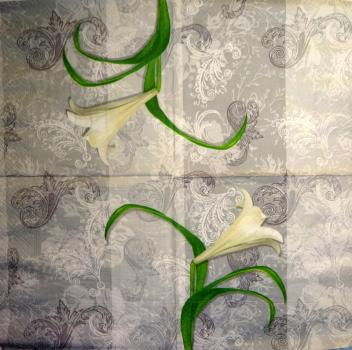 074 Lilies - 3-ply